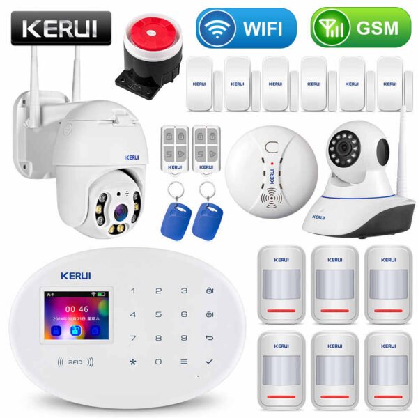 KERUI WIFI GSM Home Security Alarm System