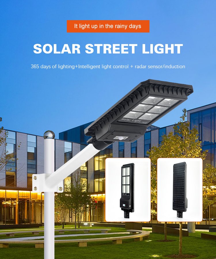 solar street light 60 watt