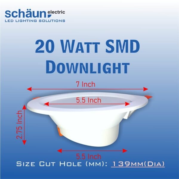 20 Watt SMD Downlights