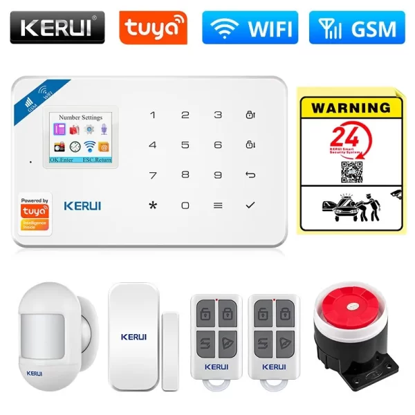 KERUI Tuya Smart WIFI GSM Security Alarm System