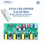 Intelligent Remote Control LED Driver 0-20W