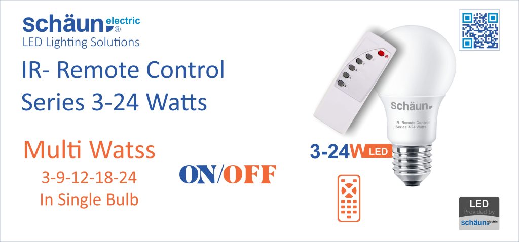 IR Remote Control LED Bulb