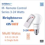 IR Remote Control LED Bulb
