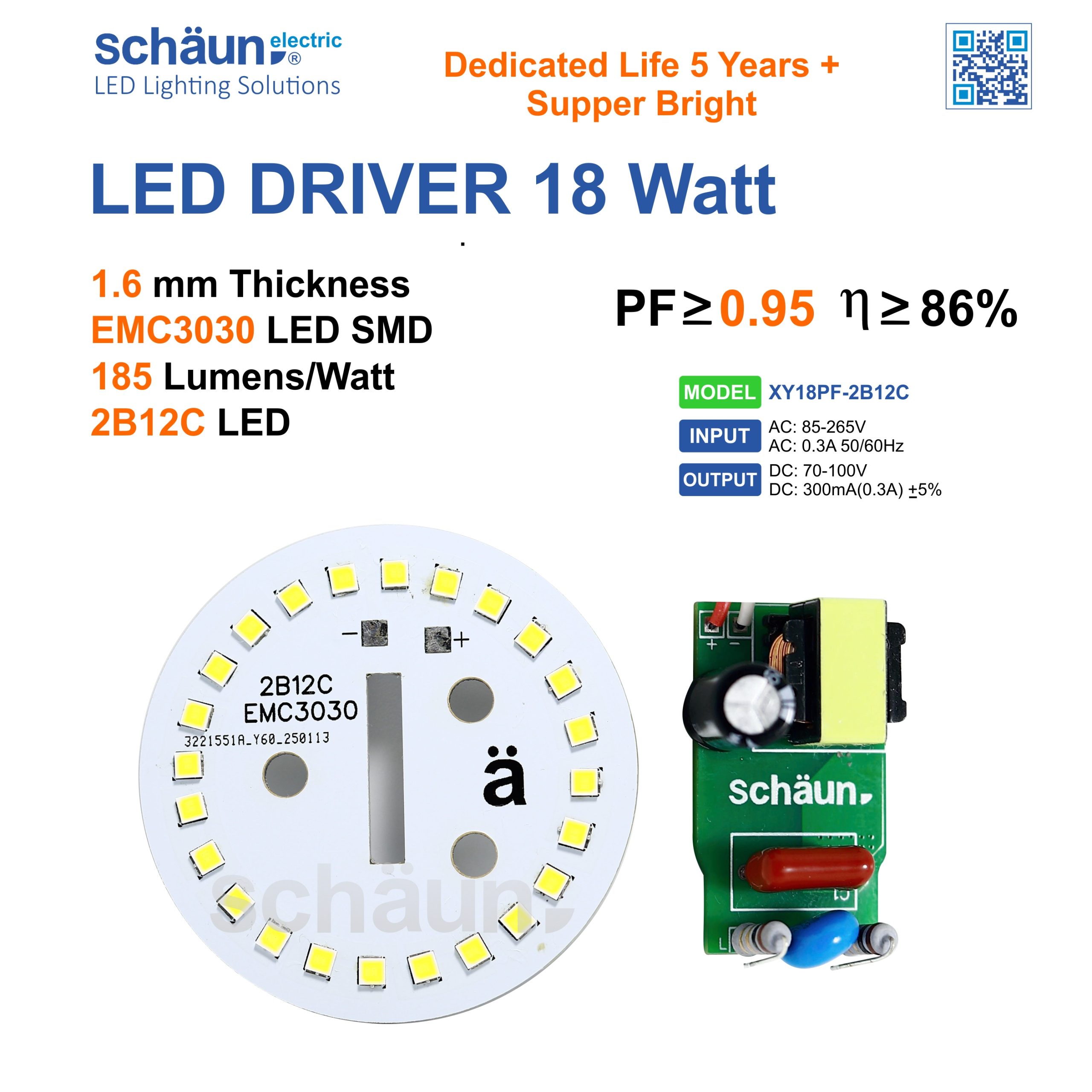 18-Watt Chip_Driver Schaun Electric